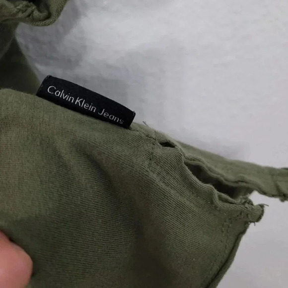 Calvin Klein Rhinestone Crop Top - Picture 9 of 10